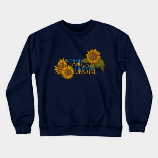 Stand with Ukraine Crewneck Sweatshirt